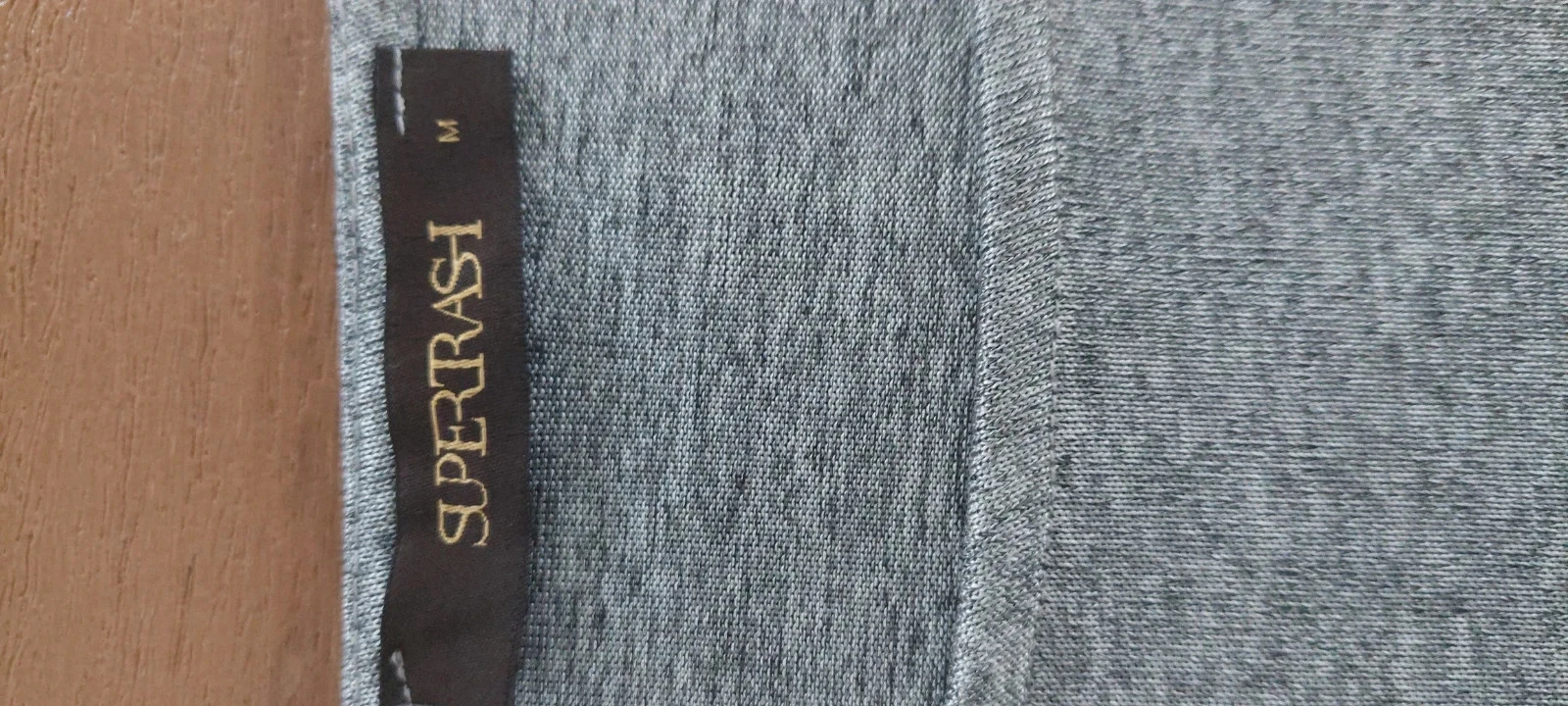 Haut ample gris chiné Supertrash - Taille M - Excellent état – photo 6